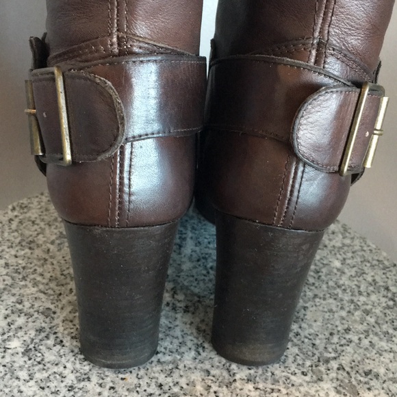Brown Leather Boots - Picture 4 of 6